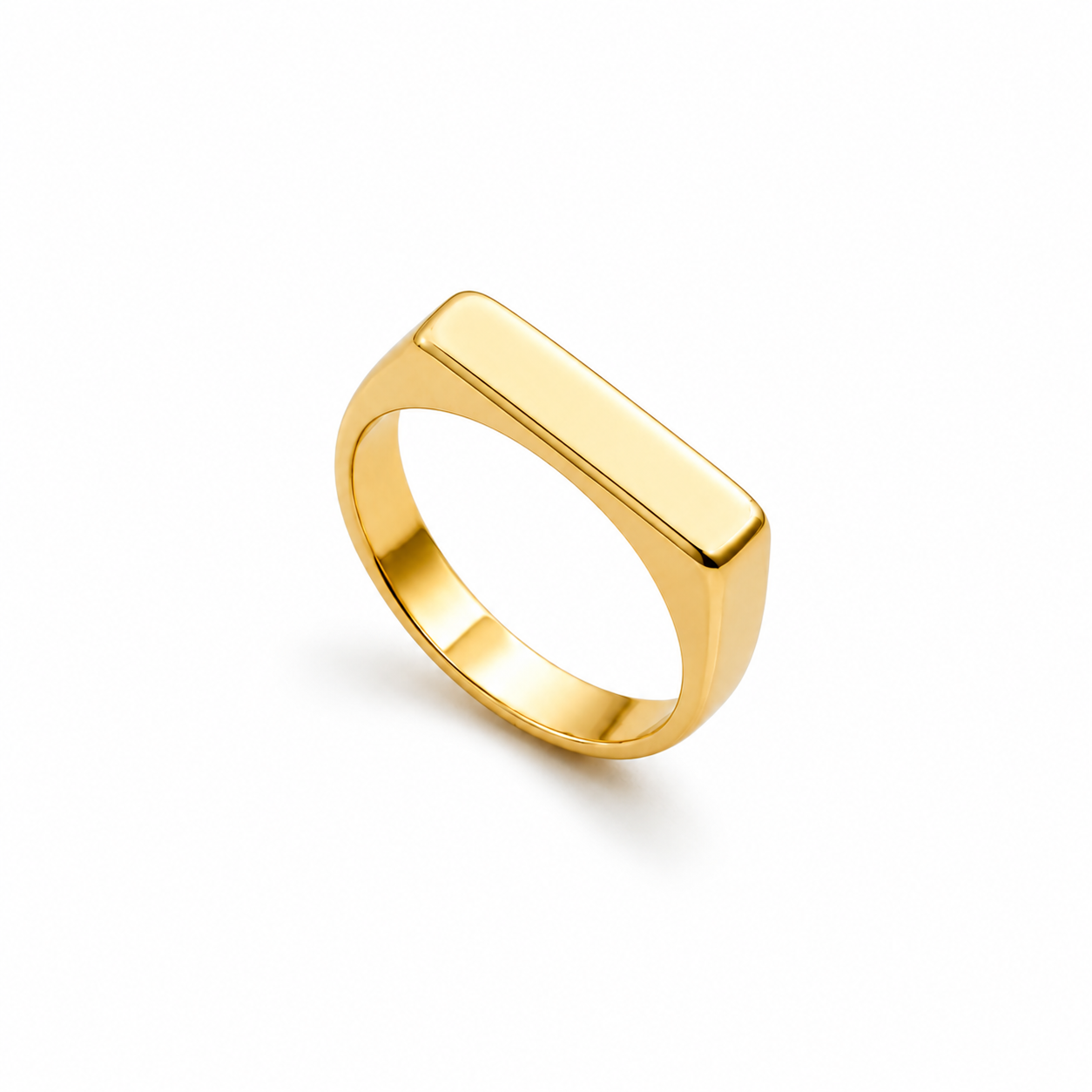 Slim Signet Ring - Image 2