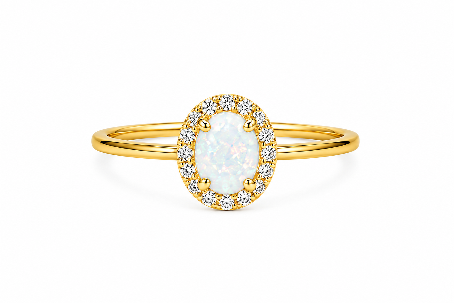 Opal Oval Ring - Image 2