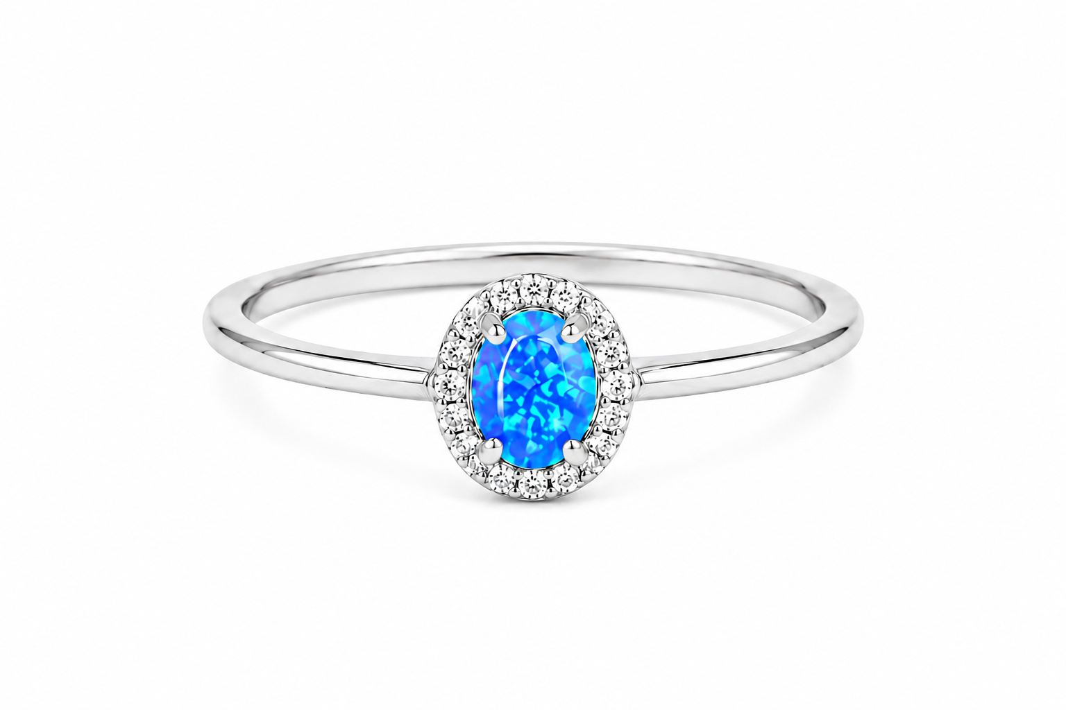 Opal Oval Ring - Image 5