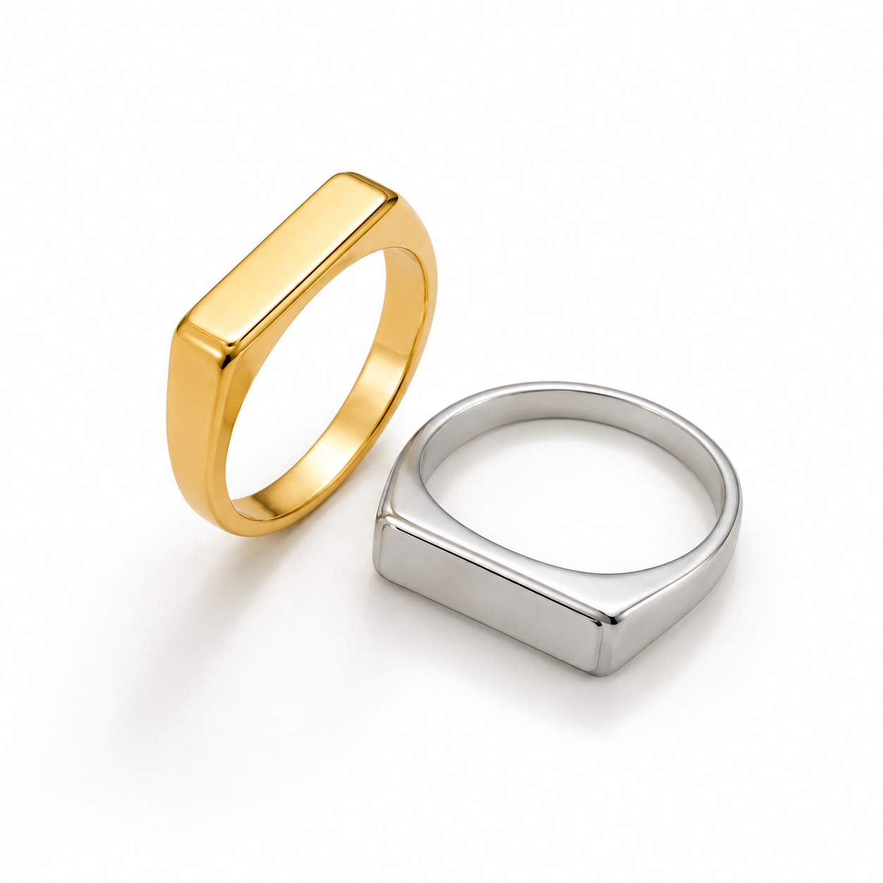 Slim Signet Ring