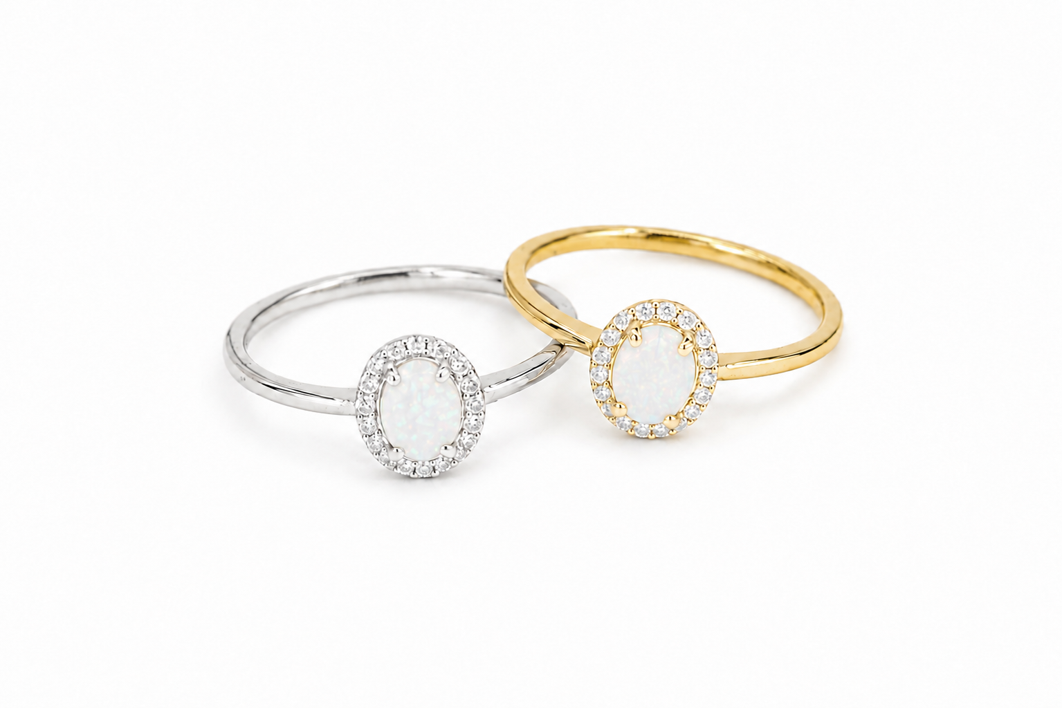 Opal Oval Ring