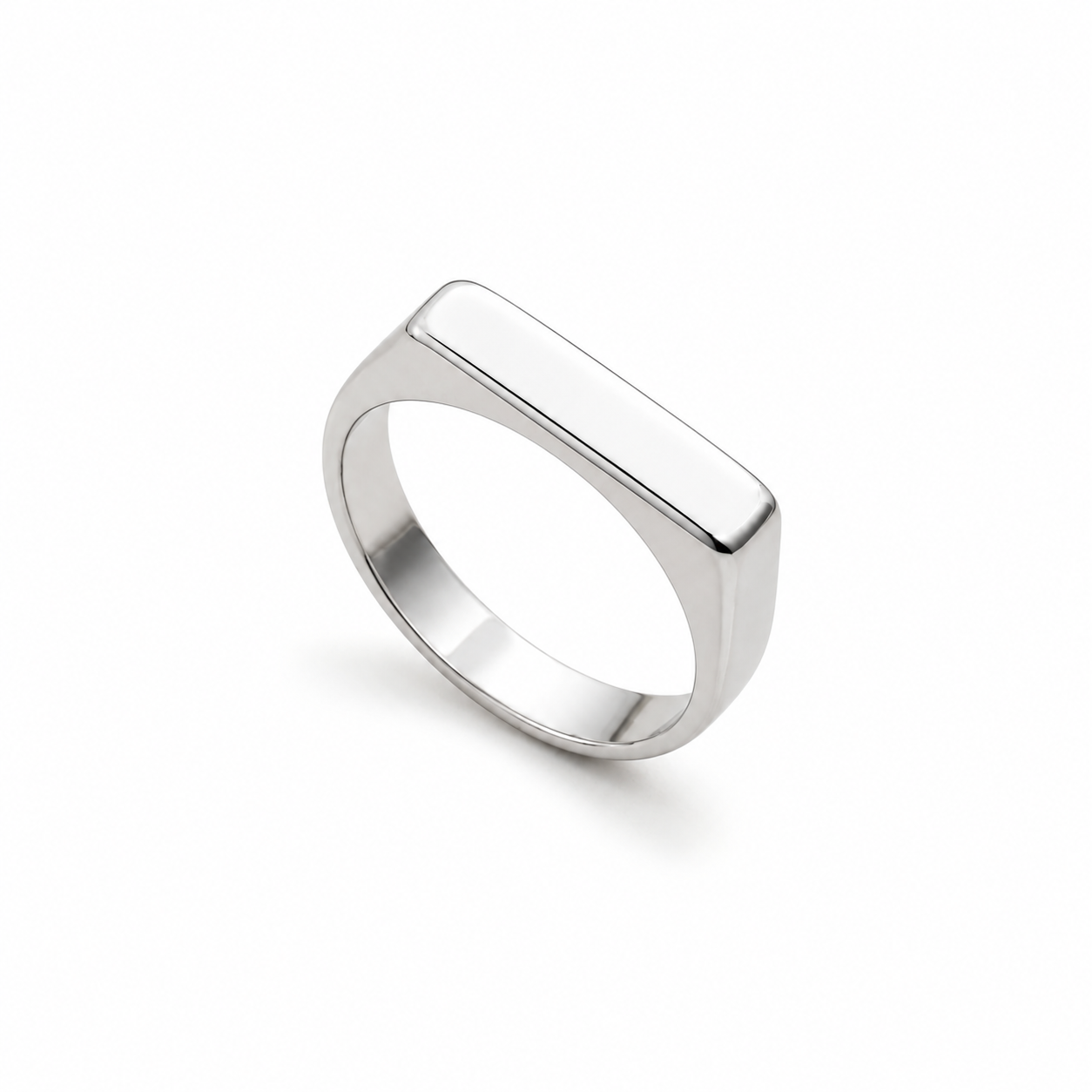 Slim Signet Ring - Image 3