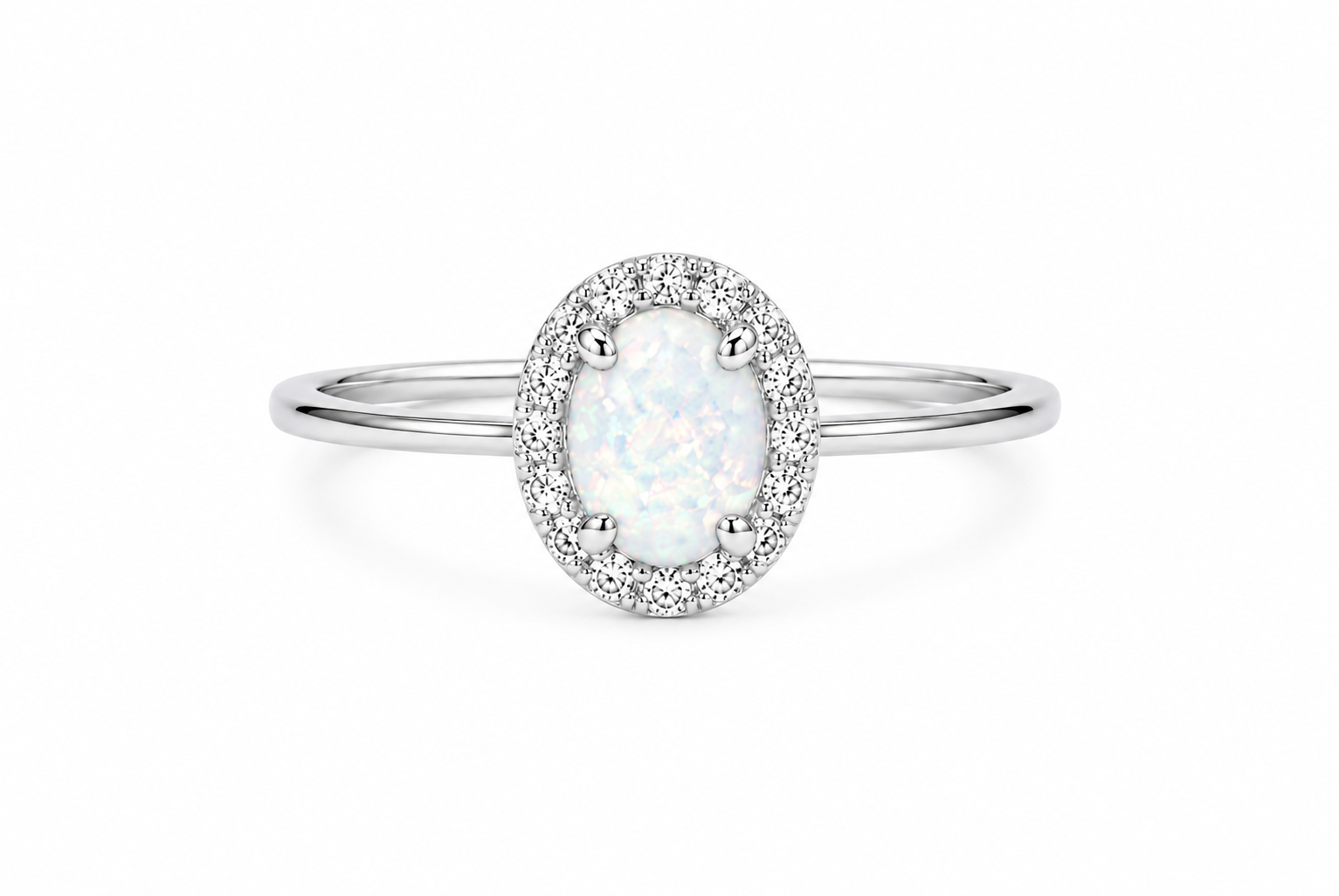 Opal Oval Ring - Image 4