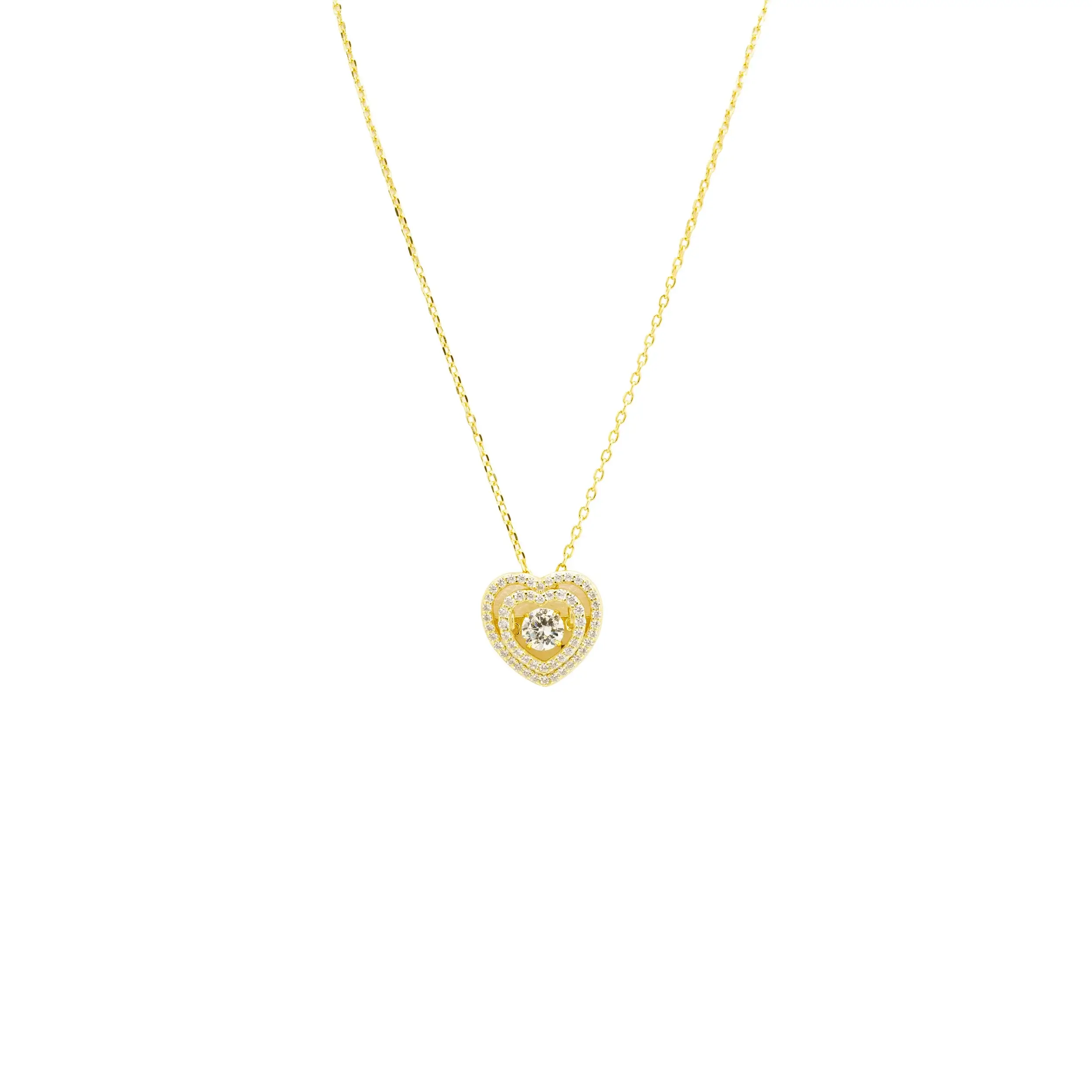 Moving Heart Sterling Necklace - Image 3