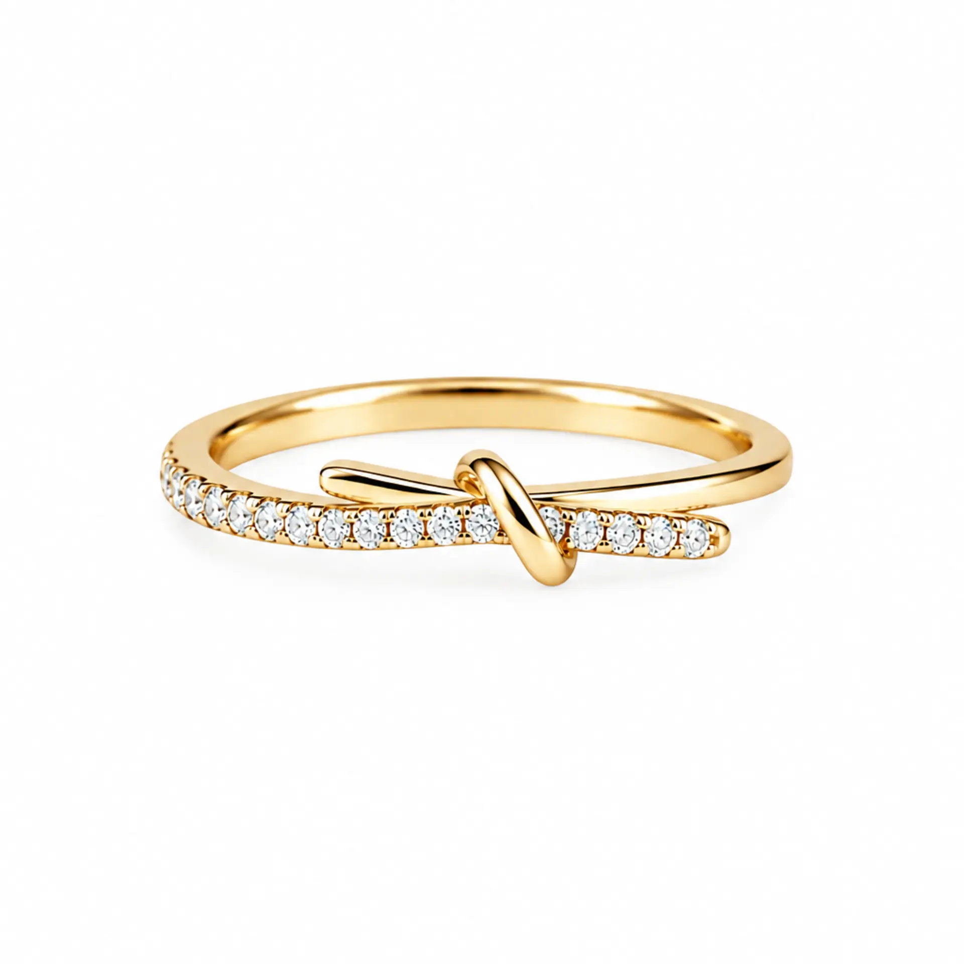 A270 (C) Gold Knot Ring